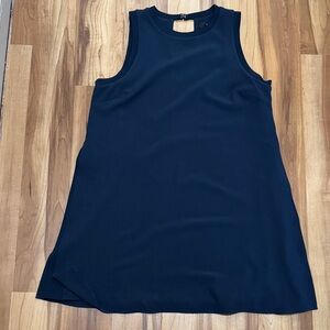Mossimo Supply Co. Navy Sleeveless A-Line Dress